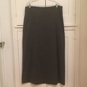 GAP Gray Wool Maxi Skirt - Size 12